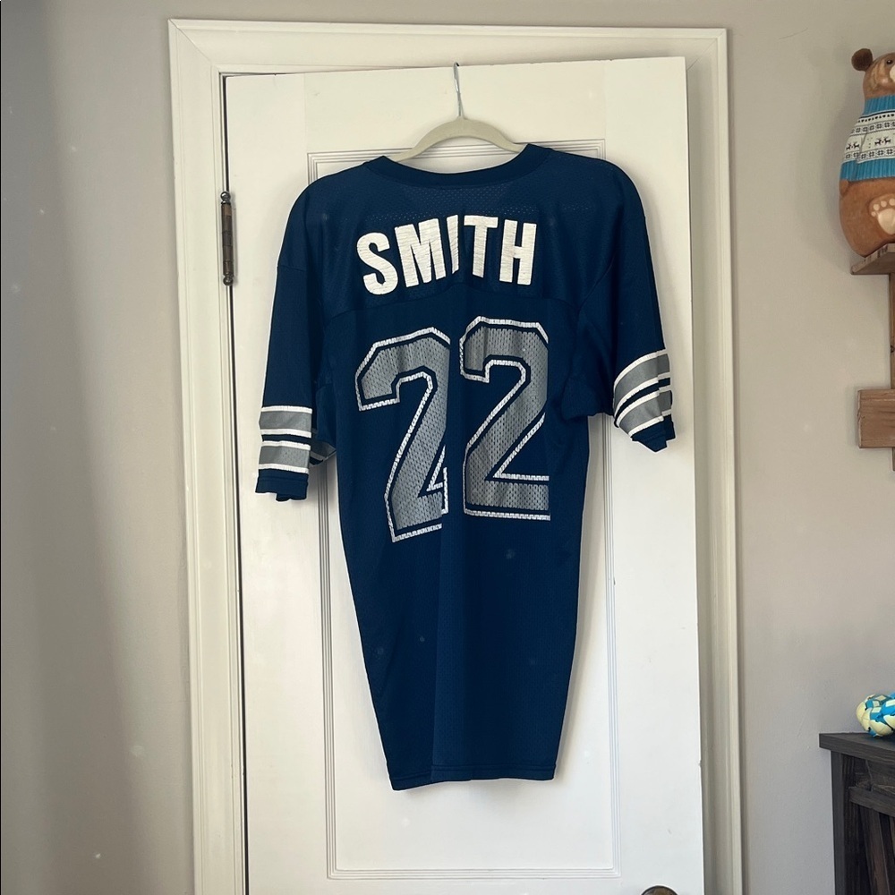 Vintage Champion Emmitt Smith #22 Dallas Cowboys Mesh Jersey – Men’s Size 40 (M) - Picture 5 of 7